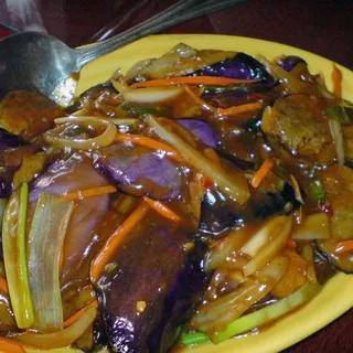 Basil Spicy Eggplant