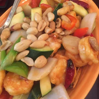 Kung Pao Prawns