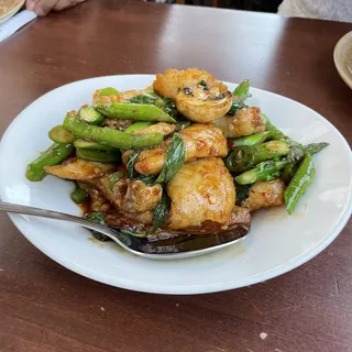 Asparagus Spicy Fish