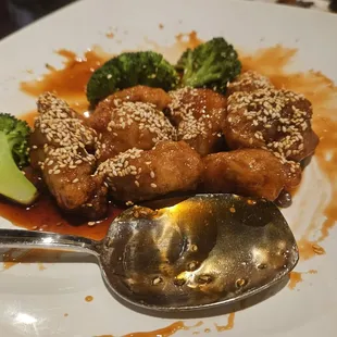 Sesame chicken