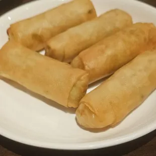 Vegetable spring rolls