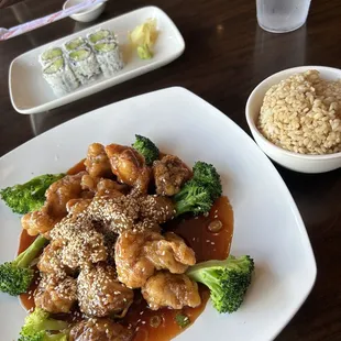 chicken and broccoli