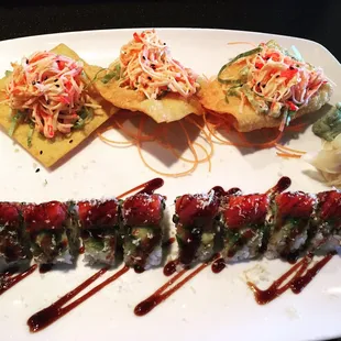 Mingfu Taco (top) and a ROCK N ROLL