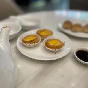 Puffy Egg Custard Tart