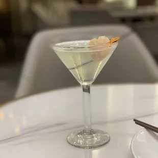 Lychee martini