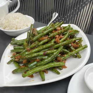 Stir-Fried String Bean with Minced Pork