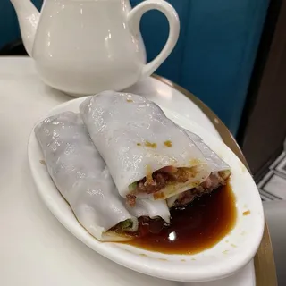 Steamed BBQ Pork Crepe