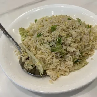 Chicken and Salty Fish Fried Rice