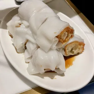 Rice Crepe w/ Deep Fried Chinese Donut