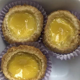 Puffy Egg Custard Tart