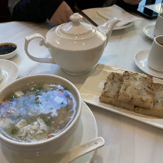 Tofu with Mixed Vegetable Soup