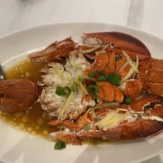 Lobster with Ginger and Scallions