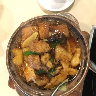 Fish Fillet and Tofu in XO Sauce Casserole