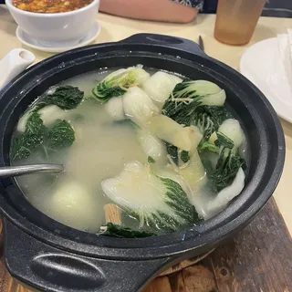 Dried Scallop w/ Baby Bok Choy