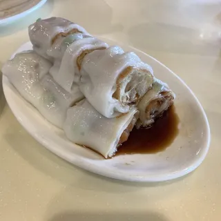 Rice Crepe w/ Deep Fried Chinese Donut