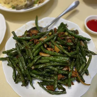 BBQ Pork with Green Bean