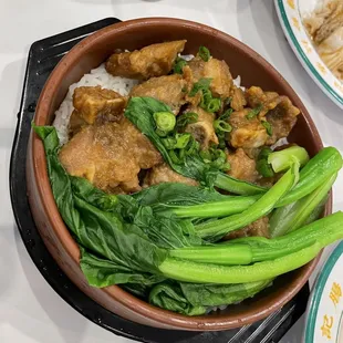 Spareribs Rice Clay Pot