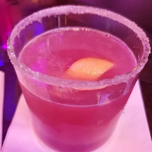 Raspberry lemon drop