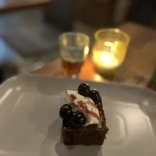 Valentine's Day Menu - Chocolate Love Bomb Cake