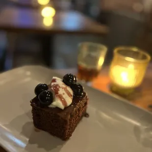 Valentine's Day Menu - Chocolate Love Bomb Cake