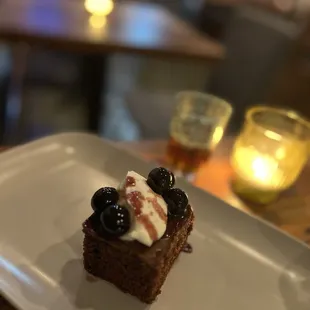 Valentine's Day Menu - Chocolate Love Bomb Cake