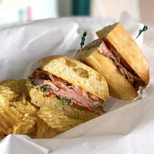 Chilean Steak Sandwich