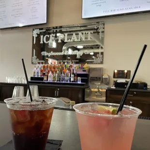 Dirty cherry coke and watermelon mule