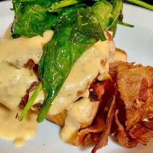 Fried Chicken Hot Brown