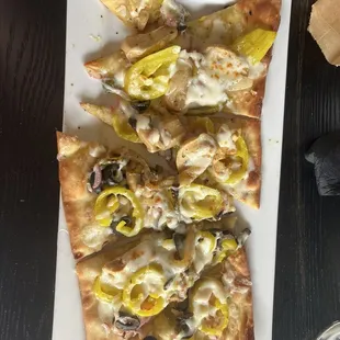 Veggie flatbread