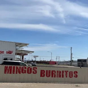 a sign on the side of a building