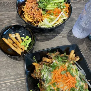 Sloopy Fries and Szechuan Noodles