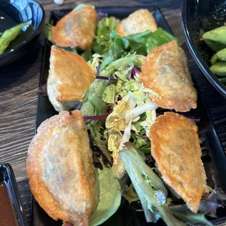 Crispy Shiitake Mushroom Dumplings