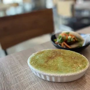 Pandan Rice Pudding
