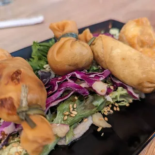 Crispy Money Bag Shrimp Dumplings