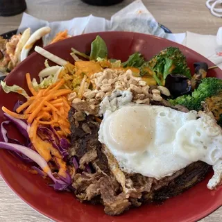 Cilantro-Lime-Soy Rice Noodle Bowl