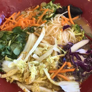 Thai Coconut Curry Rice Noodle Soup