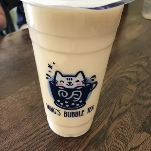 Jasmine green milk tea
