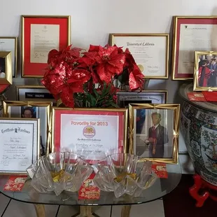 A tribute to the owner's son.