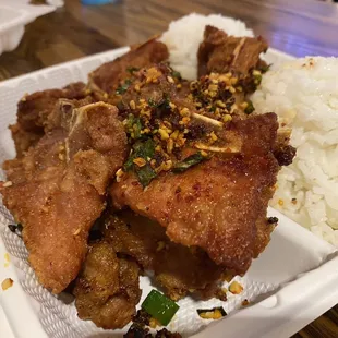 Salt &amp; Pepper Pork Chops...