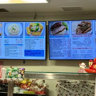 Menu as of 1.31.2024