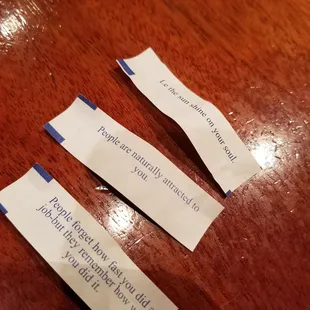 Fortunes on point!