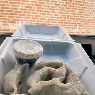 Steamed dumplings