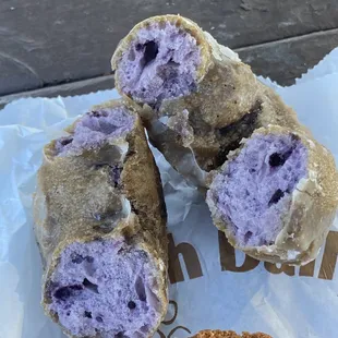 Glazed Blueberry Cake Donut
