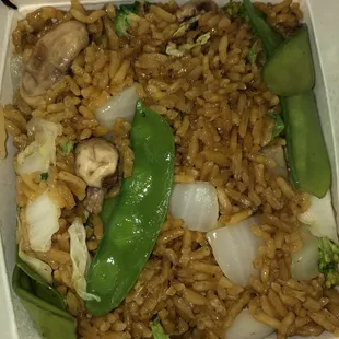 Vegetable fried rice