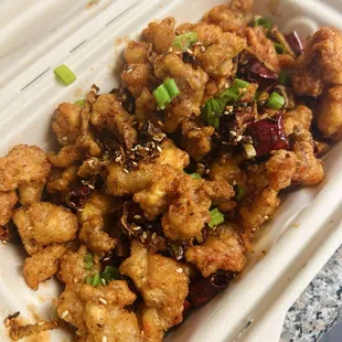 Chicken Chicken with Explosive Chili Pepper