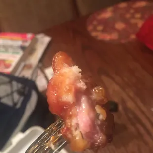 RAW CHICKEN STILL BLEEDING