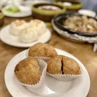Deep-Fried Meat Dumpling (Ham Sui Gok) and more