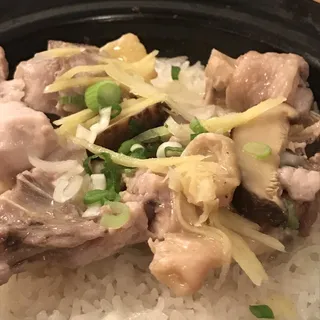 Chicken Black Mushroom Clay Pot