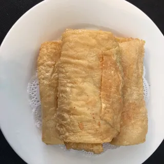 Fried Tofu Skin Wrap Shrimp