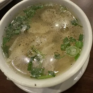 Wonton soup